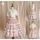 Miss Point Parfait Strawberry Tea Skirt(Reservation/3 Colours/Full Payment Without Shipping)